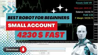 Best EA - Forex Robot Auto Trade Scout Gold EA V9 ✅🎁💎💎⭐