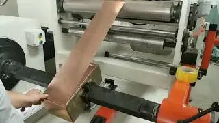 foil winding machine automatic lv coil winding