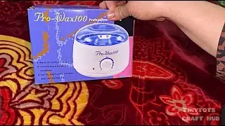 &laquo;Восковой нагреватель Pro Wax 100: распаковка, демонстрация и обзор&raquo;