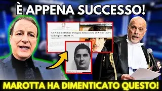 😱 MAROTTA CONSULENTE ANTIMAFIA? IL PASSATO ALLA JUVENTUS CHE VUOLE NASCONDERE!