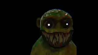 Playing scary baboon be a monster with no swearing 