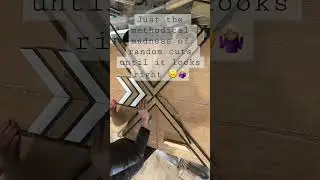 Wood Mosaic Creation