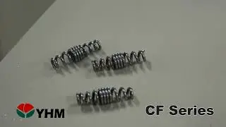 Compression spring W.D 0.7mm｜CNC Compression Spring Machine CF-310｜YHM