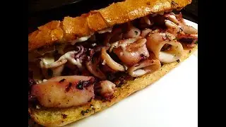 bocadillo de calamares