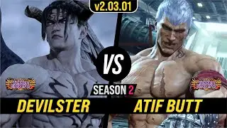 Tekken 8 | Devilster (Devil Jin) vs Atif Butt (Bryan)
