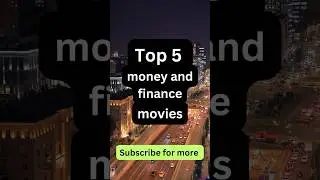 Top 5 Money and Finance movies to watch📚💵🎥 Any suggestions? Let me know in the comments👇👇