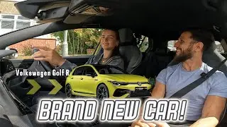 Driving Lesson In My New Car - Volkswagen Golf R ! | Passman Driving School