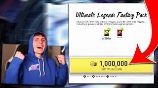 *INSANE* One MILLION COIN Pack Opening...  Pack And Play Season 2 - Madden 20 Ultimate Team