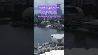 Worth the $$$? Marina Bay Sands HOTEL #shorts #short #staycation2023