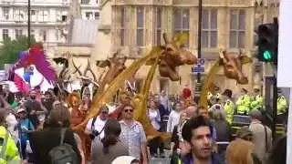 People's Climate March London 21st September 2014