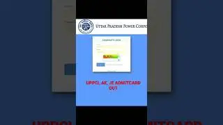 || UPPCL AE/JE ADMITCARD OUT 2022|| Download link in description ||