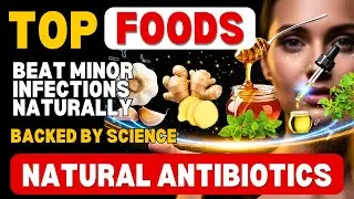 Natural Antibiotics That Actually Work: Garlic, Ginger, Honey & Oregano (Science-Backed)