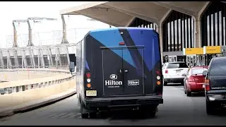 Unipark Services Van Shuttles at Hilton Hotel Newark Airport 24/7