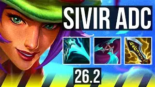 SIVIR & Yuumi vs SMOLDER & Bard (ADC) | 68K damage, 8k gold comeback | KR Master | 26.2
