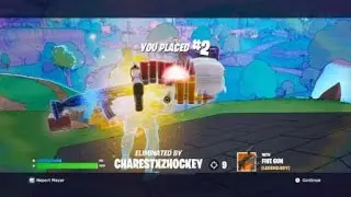 Fortnite CHARESTX2HOCKEY Legendary Five Guns Springfield Slurpworks*
