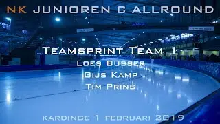 Teamsprint Team 1 NK Junioren C Allround 2019