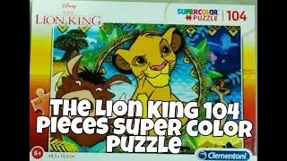 MENYUSUN PUZZLE THE LION KING | MAINAN EDUKATIF ANAK JIGSAW PUZZLE