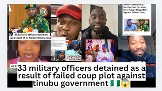 35 Nigerian soldiers arrested for planning coup plot against tinubu government 