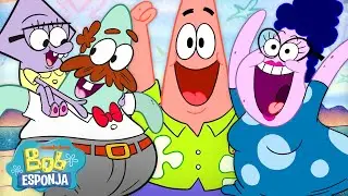 O Show do Patrick Estrela | 30 MINUTOS com a Família do Patrick ⭐️ | Bob Esponja em Português