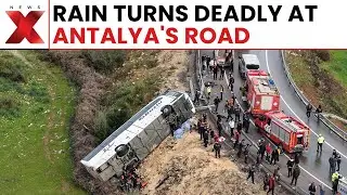 Antalya Bus Accident: Eight Dead On Spot, Several Injured As Bus Plunges Into Ravine | NewsX