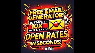 FREE Email Subject Line Generator: Instantly 10x Your Open Rates in Seconds! [Copy @ Paste]