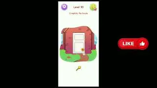 Brain Test: Nurse Story Puzzle Level 90 Complete the house