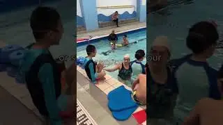 Finding Courage in the Water | Felix&rsquo;s Swim School North York 💙🏊 #learntoswim #swimming #swimlessons