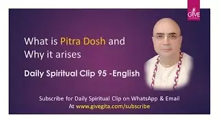 What is Pitra Dosh and Why it arises -DSC#095
