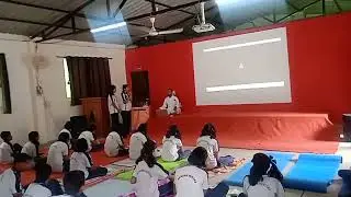 International Yoga day celebration at Shiksha Veritas