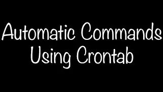 Setting Up A Pi To Auto Update And More Using Crontab