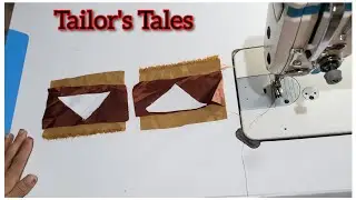 Quick and beautiful sewing techniques and the magic needle cut