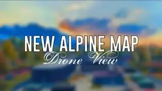 Alpine Map Drone View | Free Fire Drone View | Alpine Map Cinematic Video Download