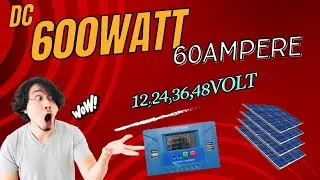 60amp solar charge controller Eastern | 600 watt DC System DC Load