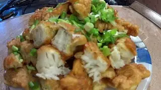 tender fish in crispy batter