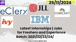 🔥Mass Hiring in MNC's, Start-ups | 2021-2024 | Off Campus Jobs | Apply Asap | #jobs #freshers #it.