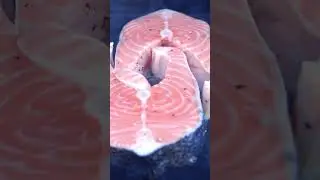 How to Peel Off  White Stuff Oozing From  Salmon Fish, while cooking |Salmon Fish making tips |
