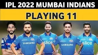 IPL 2022 MUMBAI INDIANS PLAYING 11| IPL 2022 MI 11 #shorts #cricketlover
