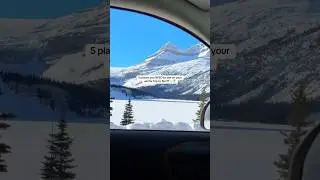 Add this winter roadtrip in Banff to your bucketlist 😍 #banff #canadianrockies #adventuretravel