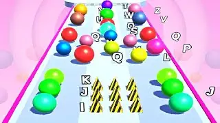 AZ Ball Run Rush 2049 ! All Levels Gameplay (1-12) android, ios