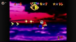 super mario 64 16 star speedrun switch (n64 nintendo classics)