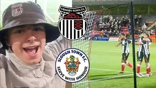 THE MARINERS SCORE SEVEN TO GO THROUGH TO ROUND 2!! | Grimsby v Slough FA Cup Replay vlog