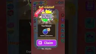 Most Satisfying Bounce Merge 3D Gameplay | Huge High Score 😱 #shorts #fyp