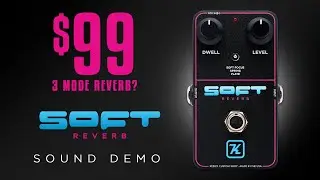 3 Amazing Reverbs for $99?! Keeley SOFT Reverb - Sweetwater Exclusive!