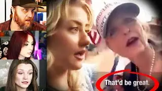 WOKE WOMAN WANTS PRO LIFER GIRL TO GET R***D!