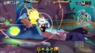 Gigantic Gameplay Voden Quadra Kill