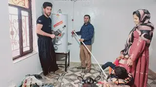 Новый стиль кочевой жизни: установка водонагревателя в доме и приготовление рыбы на гриле