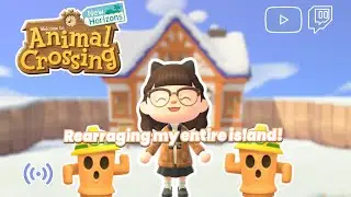 Rearranging EVERYTHING | animal crossing