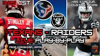 Texans vs Raiders LIVE Play-by-Play & Commentary, Dec. 21st 2025