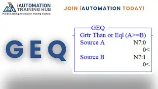 GREATER_THAN_EQUAL (GEQ) Instruction - Allen Bradley Series