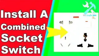 How to install a combined socket switch - The all-in-one solution for your DIY electrical projects